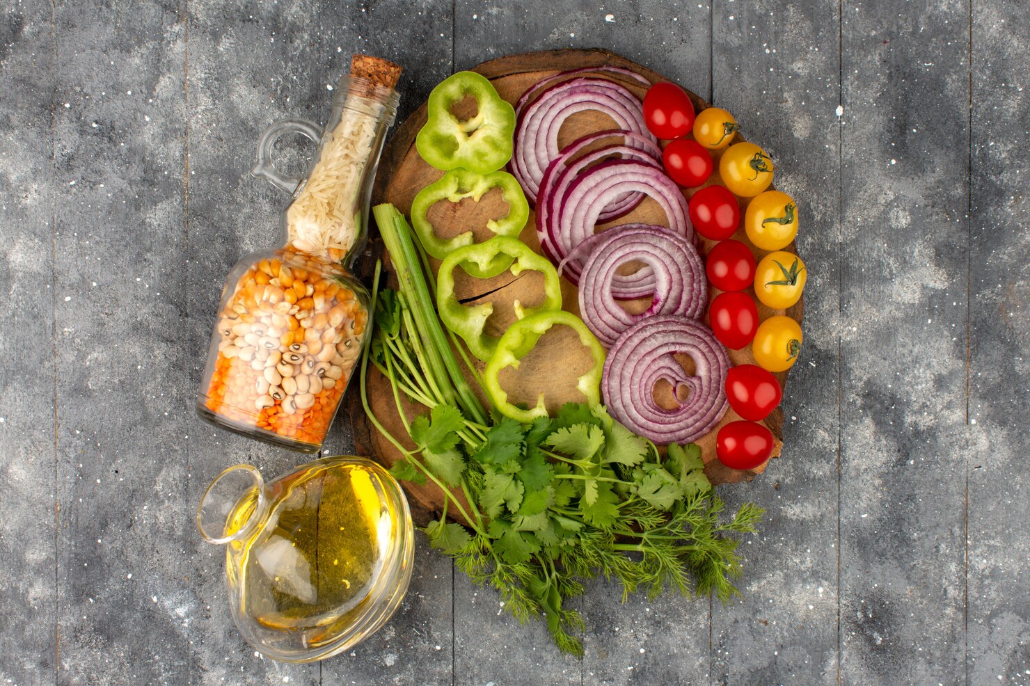 Alimentos de la dieta mediterránea
